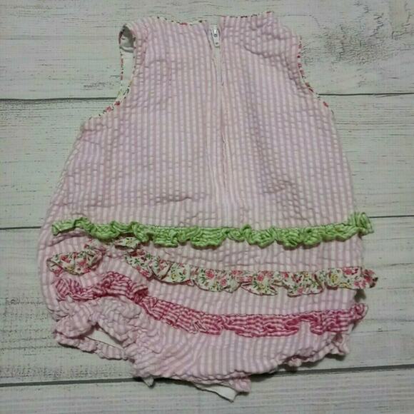6m Florence Eiseman Seersucker Bubble Romper - Picture 3 of 4